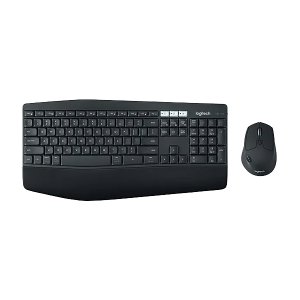 로지텍 블루투스키보드마우스세트 MK850 무선+블루투스 멤브레인 블랙