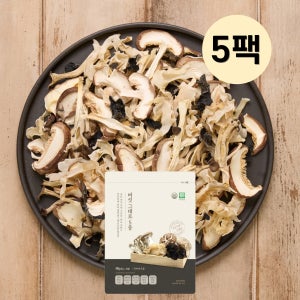 버섯 그대로 5종 X 5팩