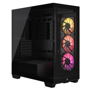 커세어 3500X ARGB 강화유리 미드타워 PC케이스 블랙