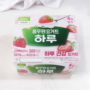 메가마트 풀무원 하루요거트 딸기 80gx4개