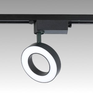LED COB 도넛 레일 스포트 조명 10W