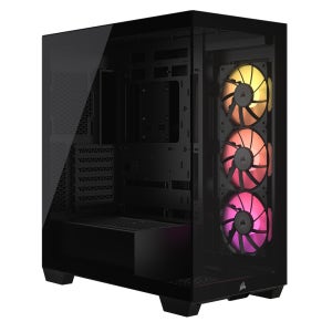 커세어 iCUE LINK 3500X RGB 강화유리 미드타워 PC케이스 블랙