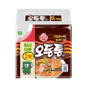 오뚜기 오동통면 다시마2 120g x 5입멀티 x 8개입 1박스