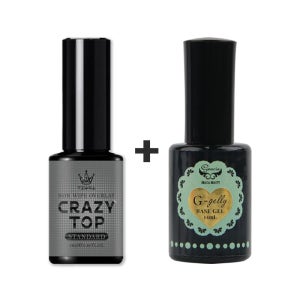 그라시아 진비 지젤리 베이스 젤 14ml + 크레이지 탑젤 스탠다드 14ml