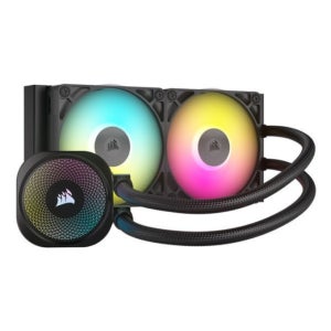 커세어 iCUE LINK TITAN 240 RX RGB 수냉쿨러 블랙