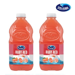 [동서직영] 오션스프레이 루비레드 자몽 주스 1.89L 1+1 (총2병)
