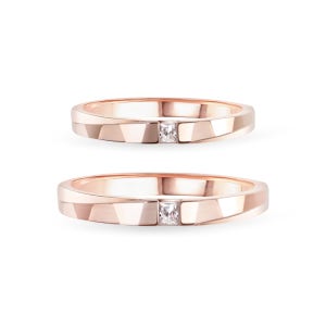 14K 18k 셰리 커플링 종로 30대 40대 심플 금 디자인 화이트 대학생 커플반지