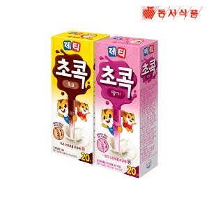 제티 초콕 초코 20개입+초콕 딸기 20개입