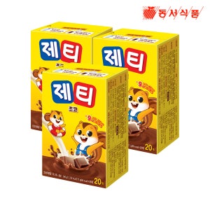 제티 초코 340g, 3개