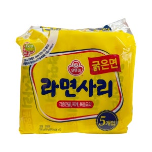 오뚜기 라면사리 굵은면 110g (5개입)