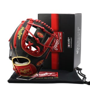 롤링스 내야수글러브 프로프리퍼드 레드블랙골드 아이웹 PROS315 RA6