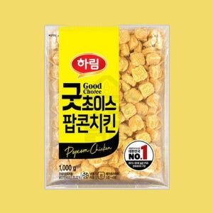 하림 굿초이스 팝콘치킨 1kg 대용량 콜팝 맥팝 고소한맛