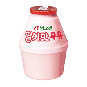 빙그레 딸기맛 우유 240ml, 32개