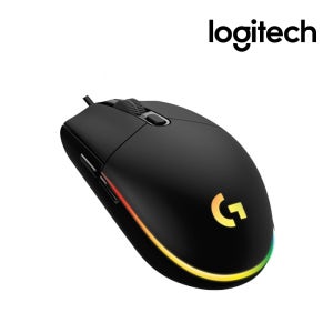 로지텍 게이밍 유선 마우스 G102 블랙 - 저가형 보급형