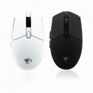 지클릭커 GM-M250 LED 무소음 게이밍 마우스 (블랙)