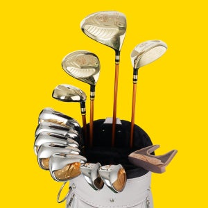 존바이런 아이코닉 골드 프리미엄 여성용 골프풀세트