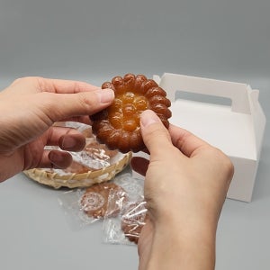 명인한과 대숲 우리밀 찹쌀 수제약과 고급선물세트 답례품 300g