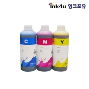 [특가할인][재고상품] 잉크테크 벌크잉크 캐논 MAXIFY MB2390/5090호환 염료 1리터 CMY (C5000D)