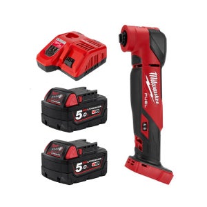 밀워키 충전 멀티커터 18V 만능 컷터 5.0Ah 배터리 2개 M18 FMT-502X