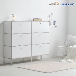 SK1081 거실 침실 선반 도어형 모듈수납장 HI