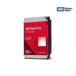 Western Digital RED PRO 22TB WD221KFGX 고용량HDD 대용량HDD NAS하드