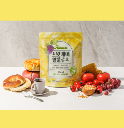 알룰로스 대용량 스테비아 설탕 대용 천연감미료 제로 슈가 1kg