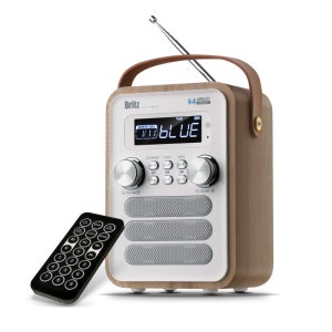 브리츠 BA-C7 Plus 레트로 올인원 블루투스 스피커 라디오