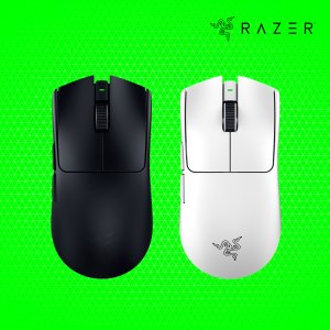 레이저코리아 바이퍼 V3 Pro 무선 게이밍 마우스 바브삼 8K 동글 블랙