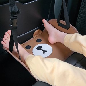 곰돌이 카시트 발받침대 카시트발판 어린이용 아동용 발거치대 풋레스트 풋해먹