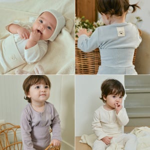 5+1 말랑하니 아기실내복 7부 9부 밤부 신생아내복 배앓이 여름 가을