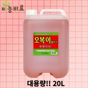 오복이 플러스 20L 규산황 유황규산 대용량 식물영양제
