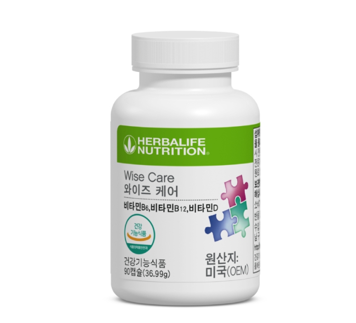 허벌<b>라이프</b> 와이즈케어 30캡슐