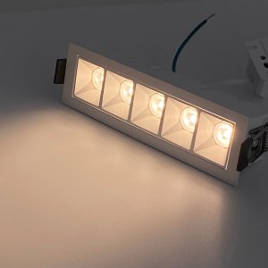 사각멀티매입등 별빛조명 10W 5구 화이트