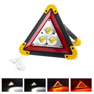 충전식 LED 안전삼각대 사고표지판 비상 경고등 차량 용 안전표시판 차안전등 고속도로