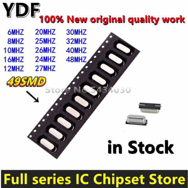 멀티<b>부스트</b> (10pcs) SMD 6MHZ 수정 진동자 <b>발진</b>기