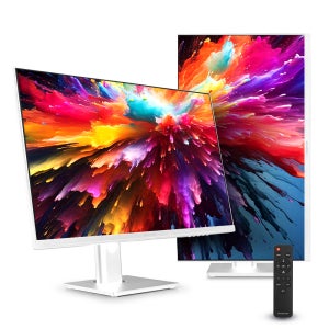 크로스오버 27UA759 UHD4K-75H 화이트 멀티스탠드 무결점