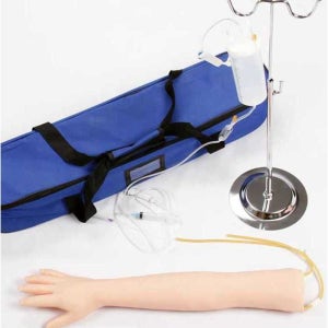 주사 실습 모형 근육 피부 간호사 의료 채혈 헌혈 HS2B 정맥 장팔+전기순환장치