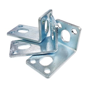 백색 아연도금 앵글 파스너 화스너 3T 30x30x50