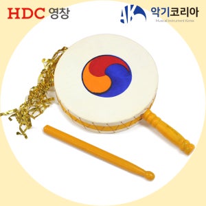 영창 전통 나무 소고 YS-190 파우치 포함 교재용 악기