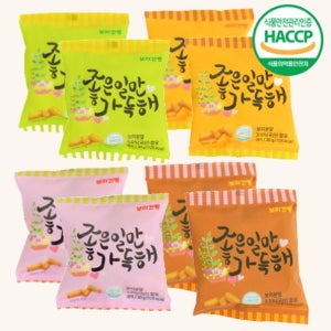 칼로리 낮은 과자 미니 보리건빵 정든식품 건빵 30g 8봉