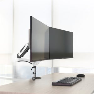 카멜마운트GMA2DP 듀얼 폴타입 모니터 거치대 받침대 모니터암