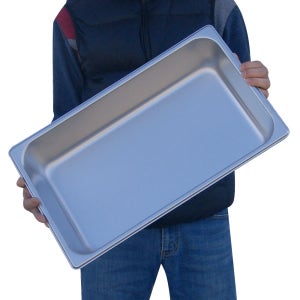 304 스텐 밧드 밧트 바트 받드 업소용 급식 식당 반찬통 냉장고 / 스텐밧드 (대)4호 본체