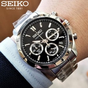 세이코 셀렉션 스피릿 크로노그래프 세이토나 메탈 손목시계 SBTR013