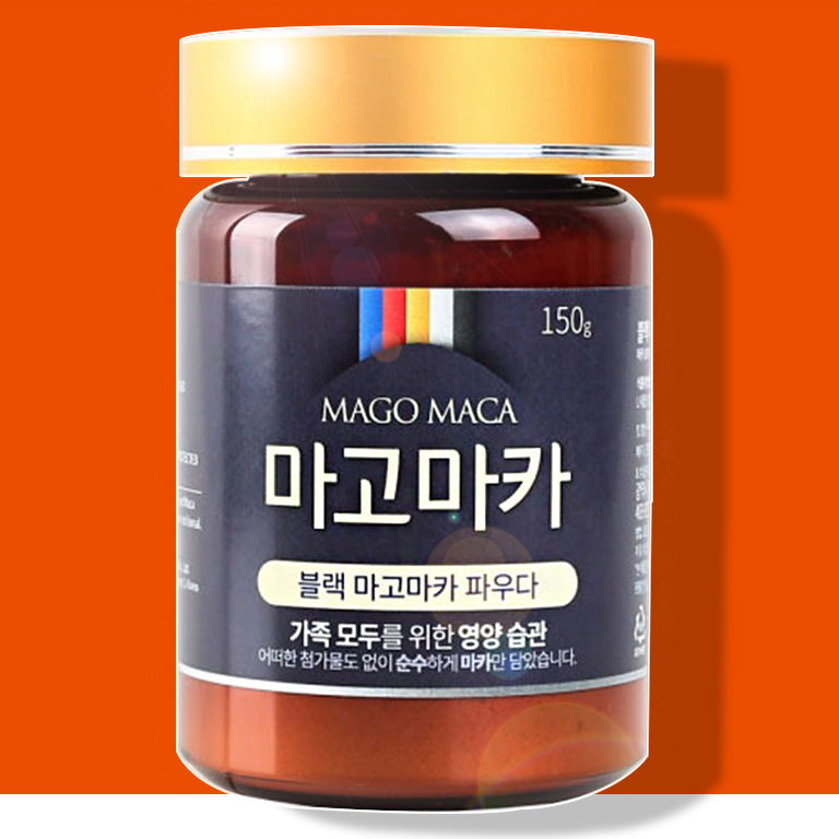 페루산 100% 자연유래 블랙마카 남성 스포츠 <b>에너지</b> 보충 활력 보충식품 150g