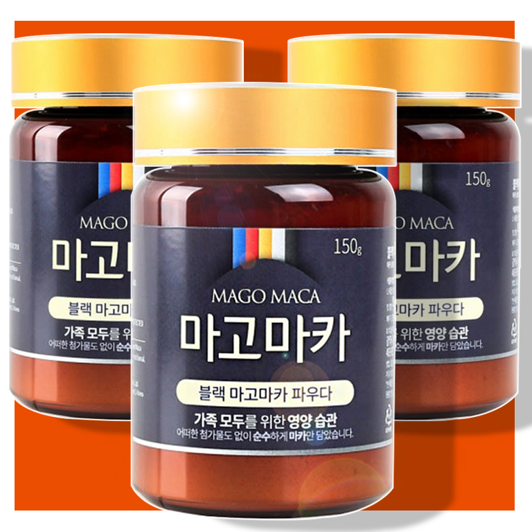 페루산 100% 자연유래 블랙마카 남성 스포츠 <b>에너지</b> 보충 활력 보충식품 450g