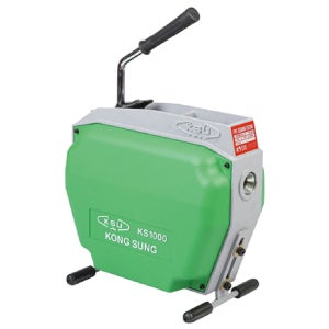 KSU 공성 전동청소기 KS-1000 (750W)/스프링포함 16mm 22mm 하수구 배관 청소기 크리너