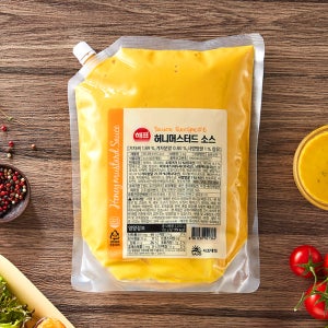사조 해표 허니머스터드 소스 2kg, 1개