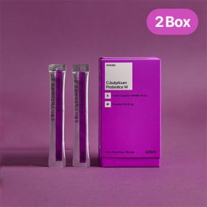 [질유산균] 경동제약 위아바임 낙산균 프로바이오틱스 더블유 30포, 2개