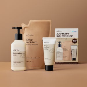 단독 1.1L 대용량_비욘드 머스크향 딥모이스처 크리미 바디워시