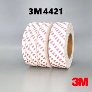 3M PE폼 양면테이프 4421 두꺼운 스펀지 백색 양면 간판 아크릴 명판 휴대폰 인테리어 20mm